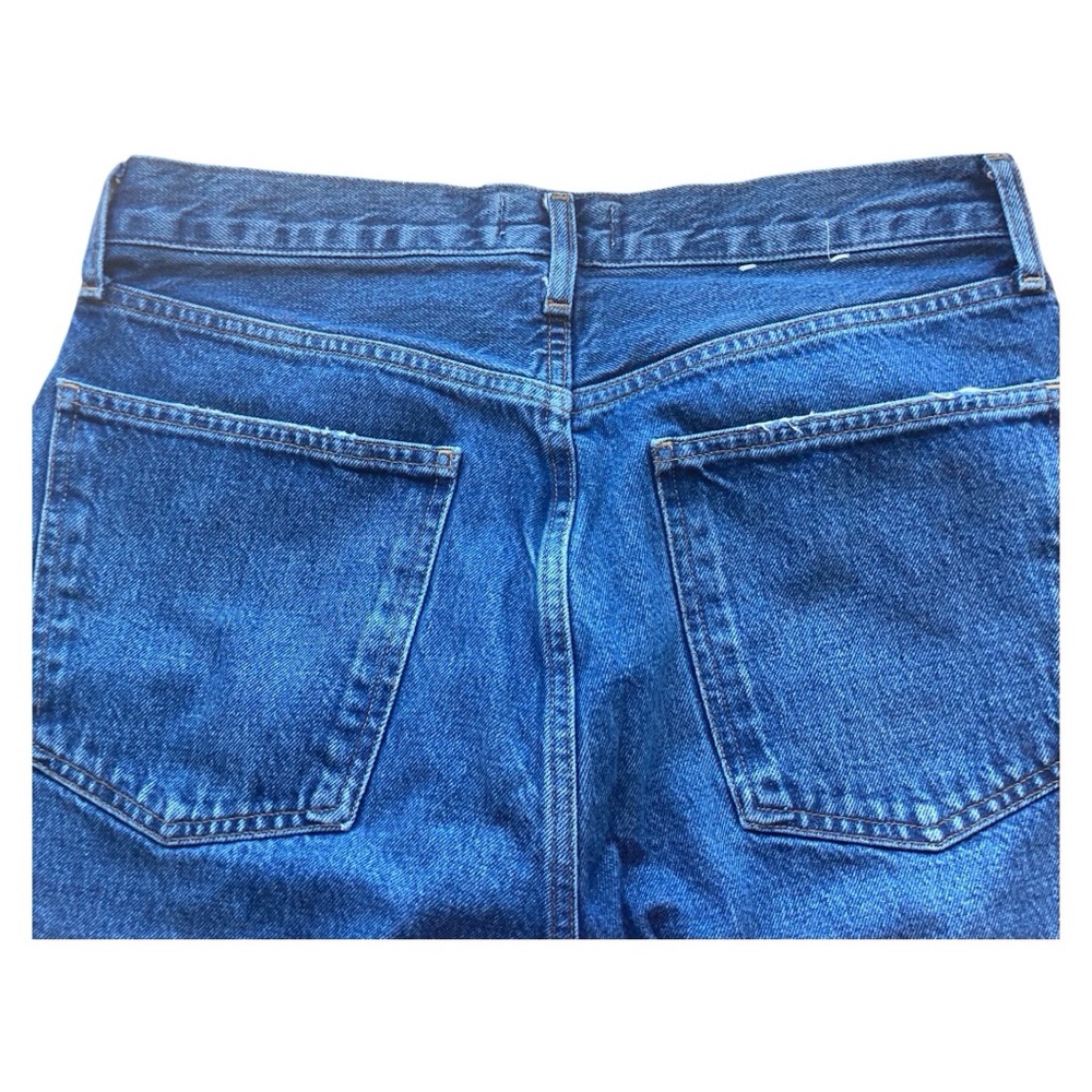 AGOLDE 90s Pinch Waist Jeans High Rise Rigid denim Straight Leg Button Fly Sz 30 - Picture 7 of 12
